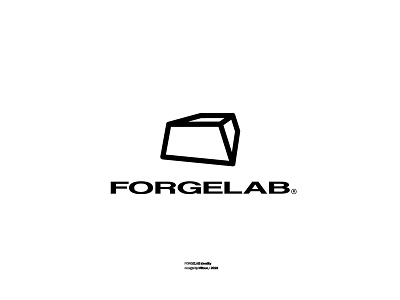 FORGELAB \ Cryptocurrency Incubator Company bitcoin brand crypto currency design digital identity logo technology wireframe