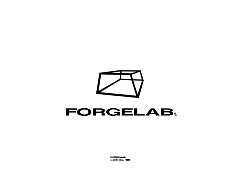 FORGELAB \ LOGO ANIMATION 3d 3d animation animation 2d brand branding design identity logo logo animation motion motion graphic typography ui