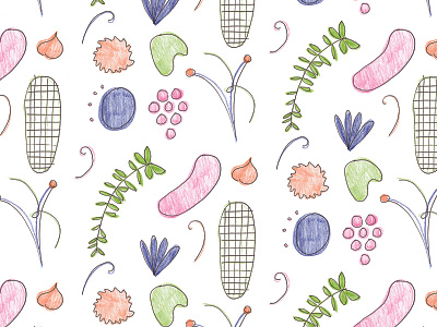 Illustrated pattern design graphic design illustration pattern