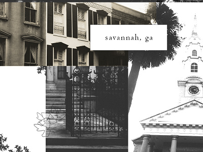 Savannah blog collage collage digital art graphic design photography photoshop