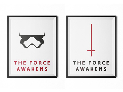 The force awakens minimal posters awakens force minimal poster star starwars theforceawakens wars