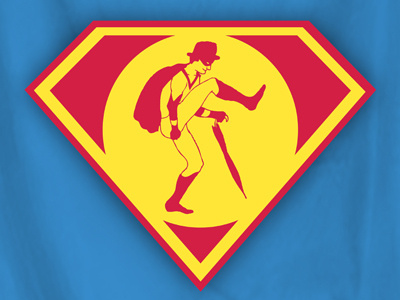 The Silly League logo logo silly league silly walk superman
