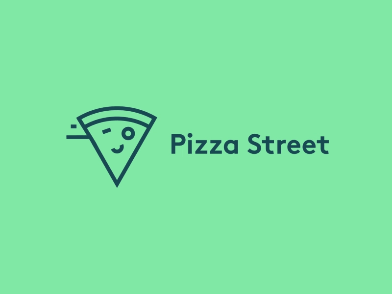 Pizza Street logo animation