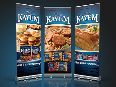 Kayem® Tradeshow Banners banner display quickscreen tradeshow