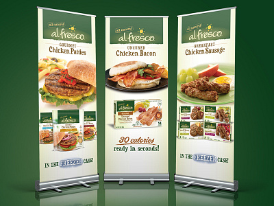 al fresco® Tradeshow Banners banner display quickscreen tradeshow