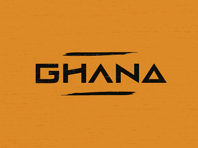 Ghana wordmark logo wordmark
