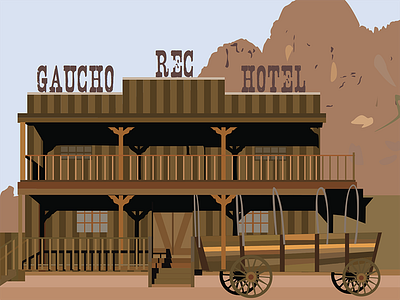 FFF - Hotel cactus cowboy fff fun and fitness festival hotel mountains wagon western wild west