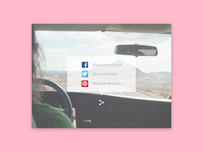 Daily UI #010 - Social Share app button daily ui iphone mobile social share ui user user profile ux