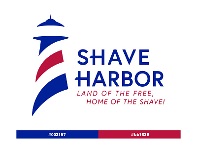 Shave Harbor Logo Design design graphic illustration logo logo design branding logo design concept vector
