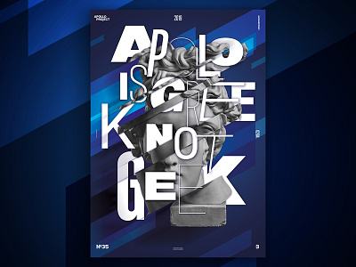 Greek Apollo Poster Design #35