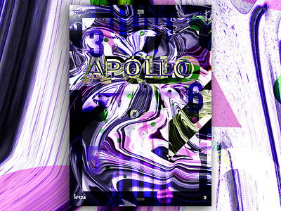 Apollo's Psyche Poster #124 challenge conception creation creativity design challenge design experiment graphic design graphic designer inspiration photoshop poster poster art poster design process rough draft speed art weird design