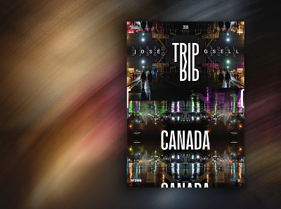 Trip to Canada Poster #266 design experiment