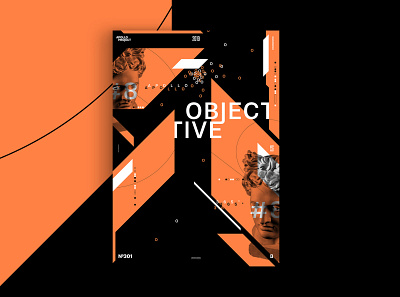 Objective 8 Poster #301 visual design