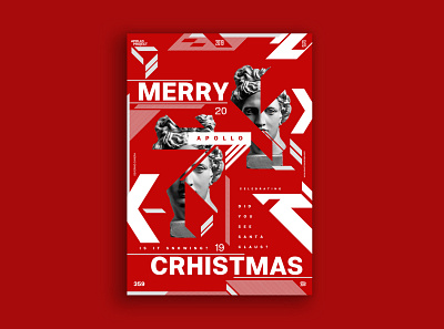 Merry Christmas Poster #359 visual communication