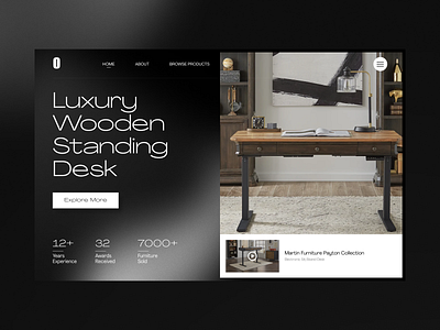 Luxury Furniture Website Design