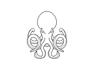 Octopus Outline