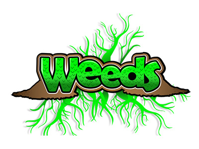 Weeds Spray Sticker