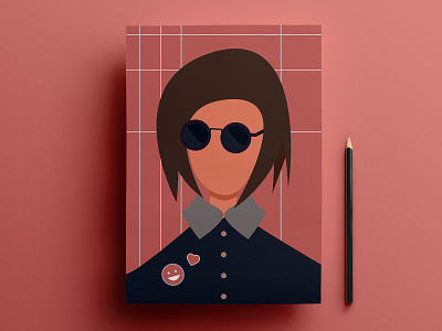 Pride | Flat Illustration | Funky Girl | Cool