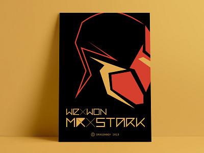 We Won Mr. Stark | Avengers Endgame Poster