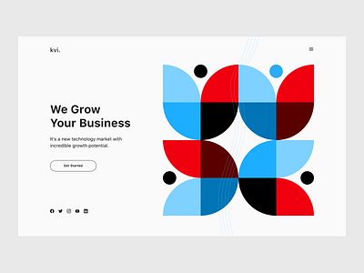 Kvi. Landing Page