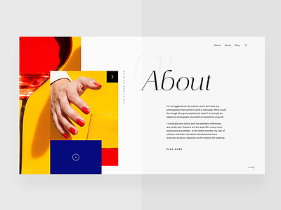 Web Concept color minimalism mondrianism ui website