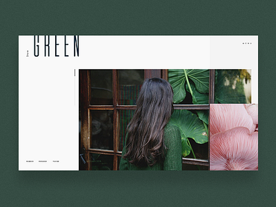Fashion Store Homepage Concept clean design grid minimalism simple ui web