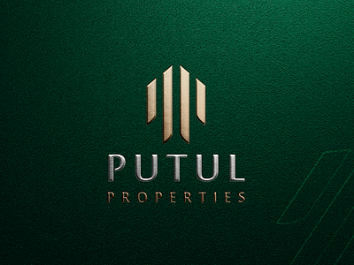 Putul Properties Limited / P Letter Real Estate Logo Design 3d abstract branding building property logo business construction corporate creative design elegant futuristic graphic design illustration logo logo design minimal modern p letter realestate typography