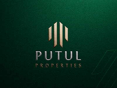 Putul Properties Limited / P Letter Real Estate Logo Design