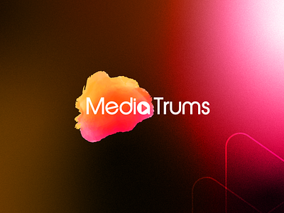 Media Trums / Media Agency Logo Brand Identity Design - Branding