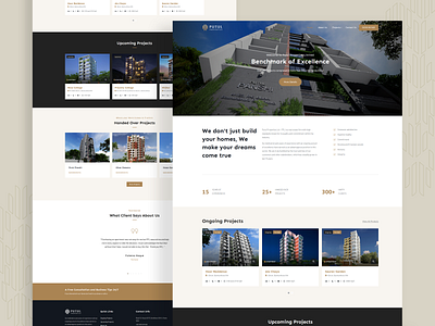 Putul Properties Real-estate Business Website Landing Page UI/UX