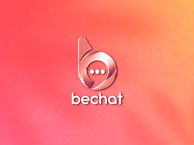 BeChat / B Letter Chatting Logo Concept Design