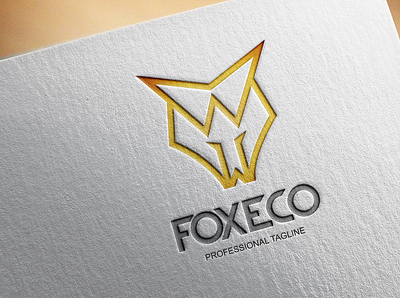 Fox Logo abstract agency animal architecture business colorful corporate creative design fox geometric growing letter logo design marketing power red strength wild wolf