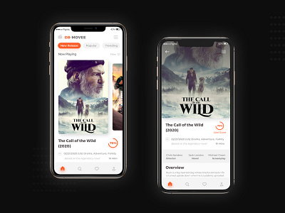 Movie App Mock Up