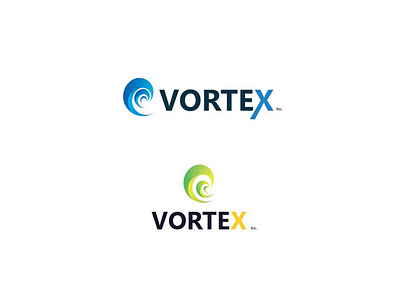 Logo Vortex brand design company logo identity logo design logodesign vortex