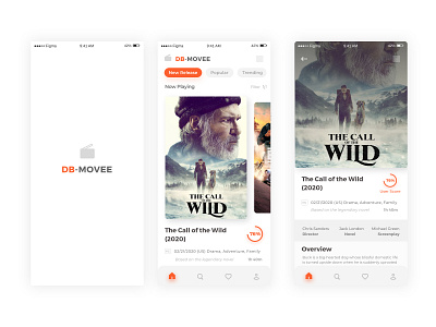 Movie Mobile App design mobile mobile app mobile ui movie movie app uidesign ux