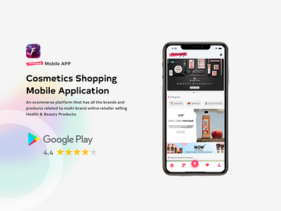 ecommerce Cosmetic store. brand design branding design illustration mobile app ui ui design uidesign