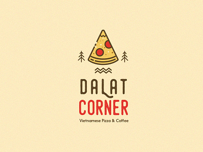 Da Lat Corner dalat dessert food local logo mountain pine vietnampizza