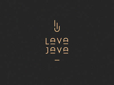 Lava Java branding coffee cup lavacoffee logo typo vietnam