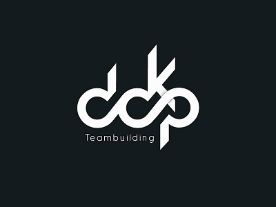 Ddkp Teambuilding bw logotype teambuilding typo