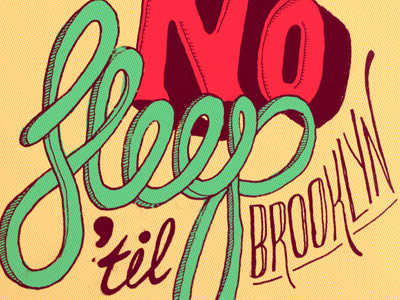 No Sleep til Brooklyn beastie boys type