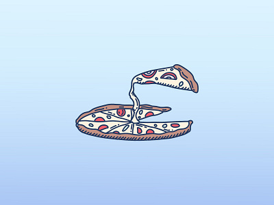 Pizza adobeillustrator art cheesy creative desgin doodle doodles drawing food graphicdesign icon illustration illustrator pizza vectorart vectorillustration