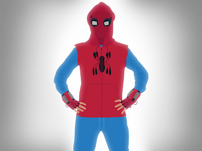 Spidergirl - Homemade Suit comic flatart graphic illustration marvel spidergirl spiderman vector