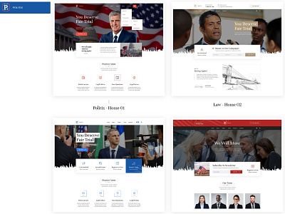 Politix Law & Political WordPress Theme