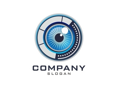 Eye Tech branding creative design identity illustration logo logo a day vector