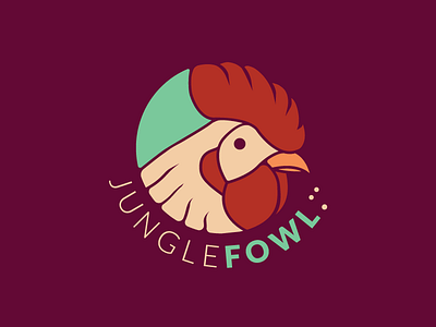 Junglefowl junglefowl logo design