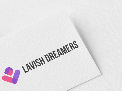 Lavish Dreamers Logo Mockup branding design flat logo mockup