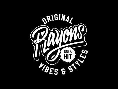 Rayons Print design lettering streetwear дизайн леттеринг логотип стритвир