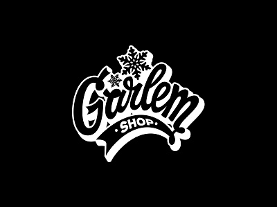 Garlem Shop design lettering shop streetwear дизайн леттеринг логотип стритвир