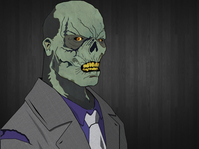 Zombie illustrator zombie