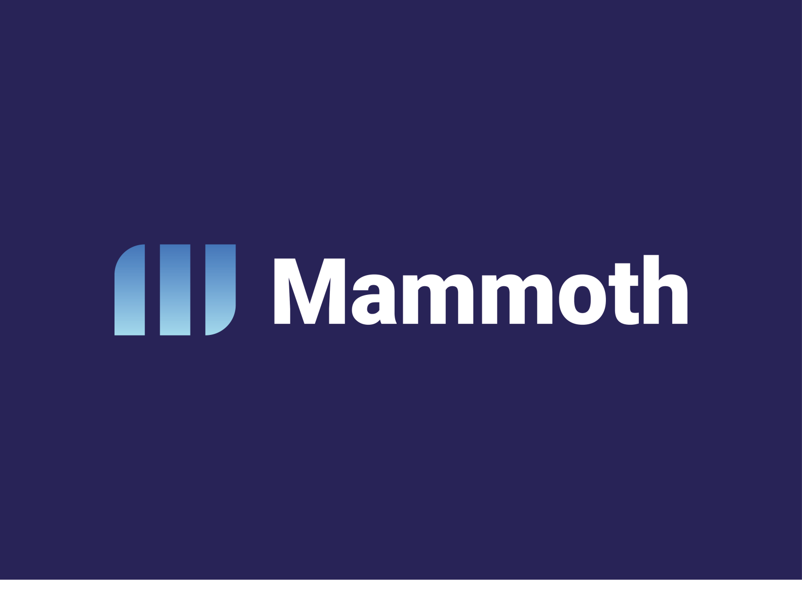 Mammoth logo design! by Jorrit Bonnema on Dribbble